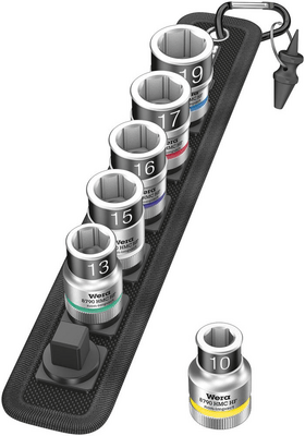 WERA Sada hlavíc 1/2" Zyklop Belt C1 Wera