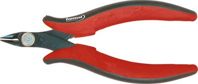 FORMAT Kliešte šitkacie bočné 130mm pre elektroniku Format