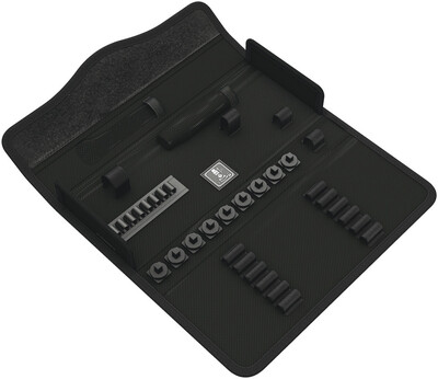 WERA 9424 Textilný box Kraftform Kompakt W 1, prázdny, 302 x 126 x 50 mm