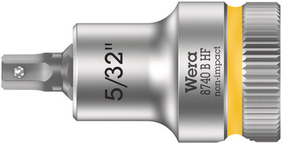 WERA 8740 B HF Zyklop zástrčný nástavec, s pridržiavacou funkciou, upínacia časť 3/8", 5/32" x 35 mm