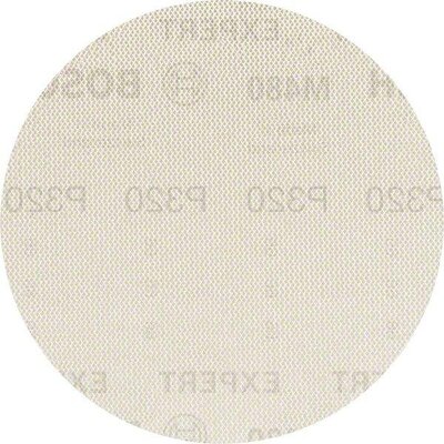 BOSCH Brúsny papier EXPERT M480 pre excentrické brúsky, 125 mm, zrnitosť 320, 5 ks - 2608900678