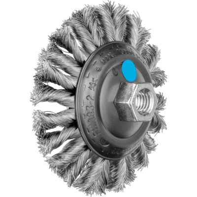 PFERD TOOLS Závitové fazetové kefy POS KBG 11515/M14 CT INOX 0,35