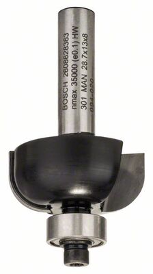 BOSCH Žliabkovacie frézy 8 mm, R1 8 mm, D 28,7 mm, L 13 mm, G 54 mm