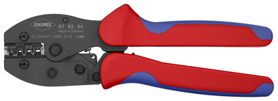 KNIPEX 97 52 34 SB PreciForce® Lisovacie kliešte s multi-komponentnými úchopmi leštené 220 mm