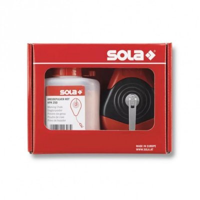 SOLA 66110642 Brnkačka navíjacia s práškom CLP30+KPB 250 červená