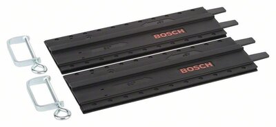 BOSCH 2609255732 - 2 részes műanyag vezetősín csavaros bilincsekkel