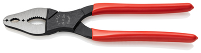 KNIPEX 84 11 200 Kliešte na úzke skrutky poplastované čierne atramentované 200 mm