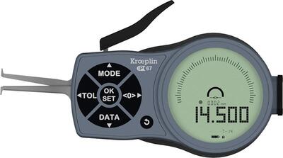 Kroeplin Hrúbkomer vnútorný 10-20mm A / D m, 3 P, Kroplin