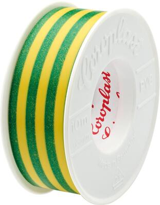 COROPLAST Páska izolačná zeleno-žltá 10mx15mm Coroplast
