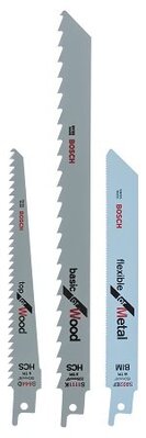 BOSCH Súprava pílových listov pre priamočiare píly S 922 EF, S 644 D, S 1111 K - 2609256715
