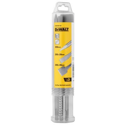 DeWALT DT60330 - 3 részes SDS-Plus vésőkészlet