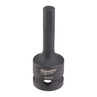 MILWAUKEE Nástrčný kľúč 1/2" - HEX 8 Shockwave vnútorný