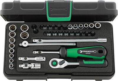STAHLWILLE Sada gola 1/4" 38 diel 40D/40TX/44KTX/32/6QR Stahlwille