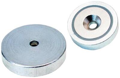 FORMAT Chápač plochý magnetický 32x7,0mm s otvorom NdFeB Format