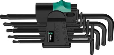 WERA Sada kľúčov torx 9 diel 967/9 torx TX 1 BlackLaser Wera