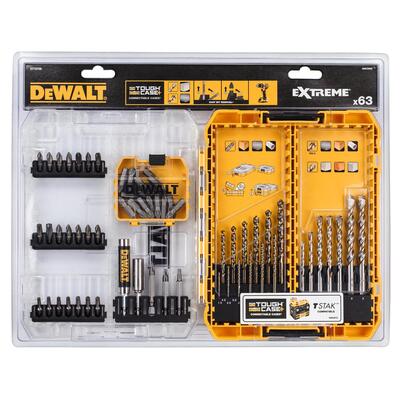 DeWALT Sada vrtákov a bitov 68 dielna do muriva a kovu DT70759