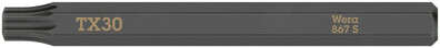 WERA 867 S Bity TORX® pre rázové skrutkovače, TX 30 x 70 mm