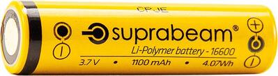 SUPRABEAM Akumulátory pre svietidlá LED 1100mAh typ 16600 Suprabeam