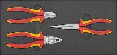 KNIPEX Modul CT 1/3 3 diel sada klieští VDE Knipex