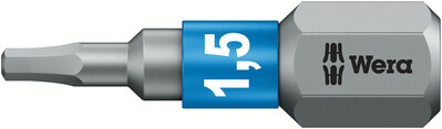 WERA 840/1 BTZ Bity, 1.5 x 25 mm