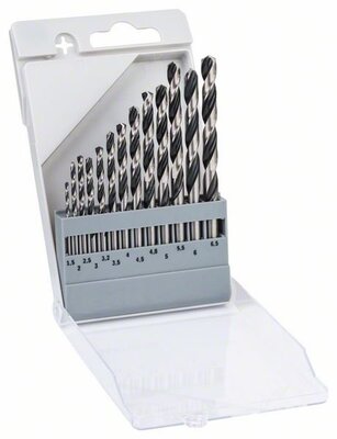 BOSCH 13-dielna súprava špirálových vrtákov HSS PointTeQ, 1,5 – 6,5 mm - 2 608 577 349