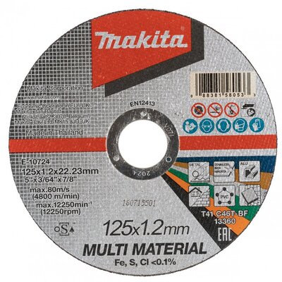 MAKITA E-10724 - Rezný kotúč Multi materiál