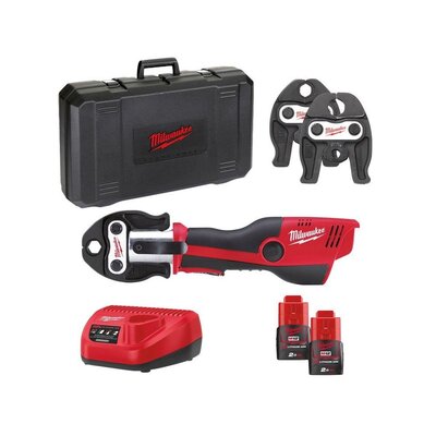 MILWAUKEE M12 HPT-202C M-KIT KOMPAKT HIDRAULIKUS SAJTÓSZERSZÁM 4933443095