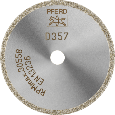 PFERD TOOLS Diamantové / CBN rezné nástroje EP Bond D1A1R 50-2-6 D 357 GAD