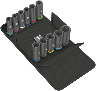 WERA 8790 C Impaktor Deep Set 1, 11-dielny