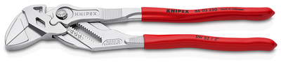 KNIPEX 86 03 250 SB Kliešťové kľúče Kliešte a kľúč v jednom náradí poplastované pochrómované