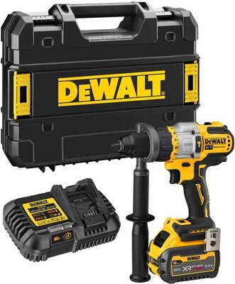 DeWALT Akkus fúrókalapács Advantage 18 V, 1x akkumulátor 6,0 Ah, tok Tstak DCD999T1