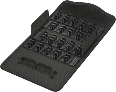 WERA 9410 Textilný box Bit-Safe 61, prázdny, 140 x 83 x 45 mm