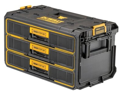 DeWALT DWST083301 Bőrönd 3 fiókkal TOUGHSYSTEM 2.0