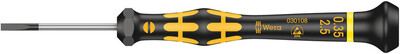 WERA 1578 A ESD Ploché skrutkovače Kraftform Micro, 0.35 x 2.5 x 40 mm