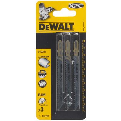 DeWALT LIST PÍLOVÝ HLINÍK PLECH 100MM 3ks DT2221