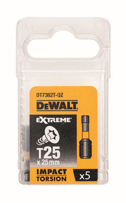 DeWALT NÁSTAVCE PRE RÁZOVE UTAHOVACE 25mm T25 DT7382T