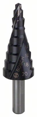 BOSCH Stupnovité vrtáky HSS-AlTiN 4 - 20 mm, 8,0 mm, 70,5 mm