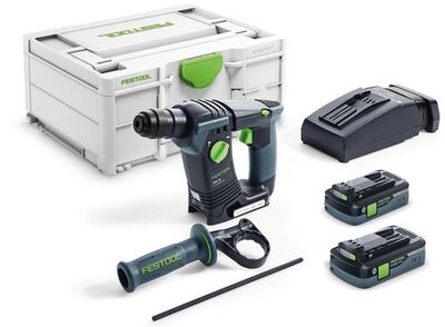 FESTOOL Akumulátorové vrtacie kladivo BHC 18 HPC 4,0 I-Plus 576513