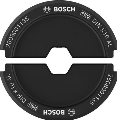 BOSCH Sajtoló forma PRO, DIN K10 AL, 10 mm², alumínium - 2608001135