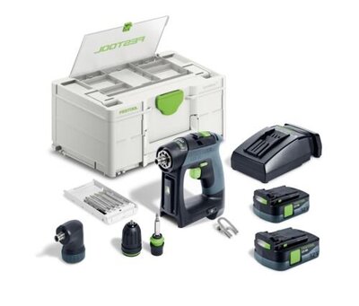 FESTOOL 576865 Festool Akumulátorový vŕtaci skrutkovač CXS 12 2,5-Set