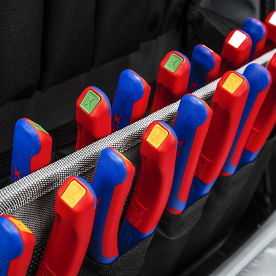 KNIPEX 00 61 10 CW Klipy ColorCode biela (10 kusov)  21 mm