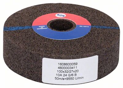 BOSCH 1608600059 - Köszörűkorong egyenes köszörűhöz 100 mm, 20 mm, 24