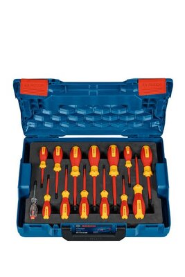 BOSCH Zmiešaná súprava skrutkovačov VDE, 14-dielna - 1600A02NF9