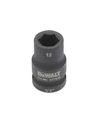 DeWALT HLAVICA 12 MM 1/2 - KRATKA DT7530