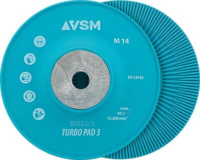 Tanier oporný 115mm TURBO PAD VSM