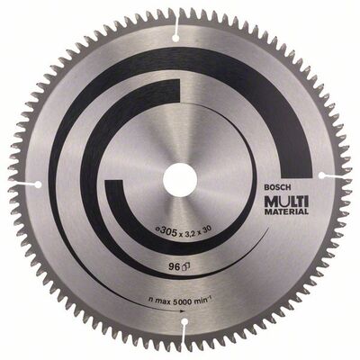 BOSCH 2608640453 - Pílový kotúc Multi Material 305 x 30 x 3,2 mm, 96