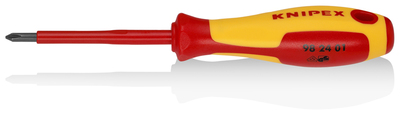 KNIPEX 98 24 01 Skrutkovač pre skrutky s krížovou drážkou Phillips® izolovaná multi-komponentná ruko