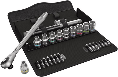 WERA SADA NÁSTRČNÝCh KĽÚČOV 1/2" ZYKLOP PUSH 28 KS 05004077001