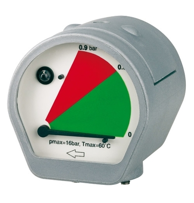 Aircraft Manometer rozdielu tlaku MDM 60 E s LED alarmom
