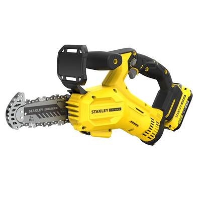 STANLEY Akkumulátoros láncfűrész AKU V20, 15cm, 1 x 2.0Ah SFMCPS415D1